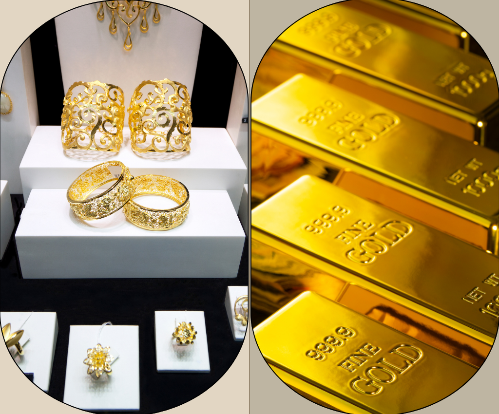 Buy vs Trade Gold - Gold Bullion Bars and Jewelry 