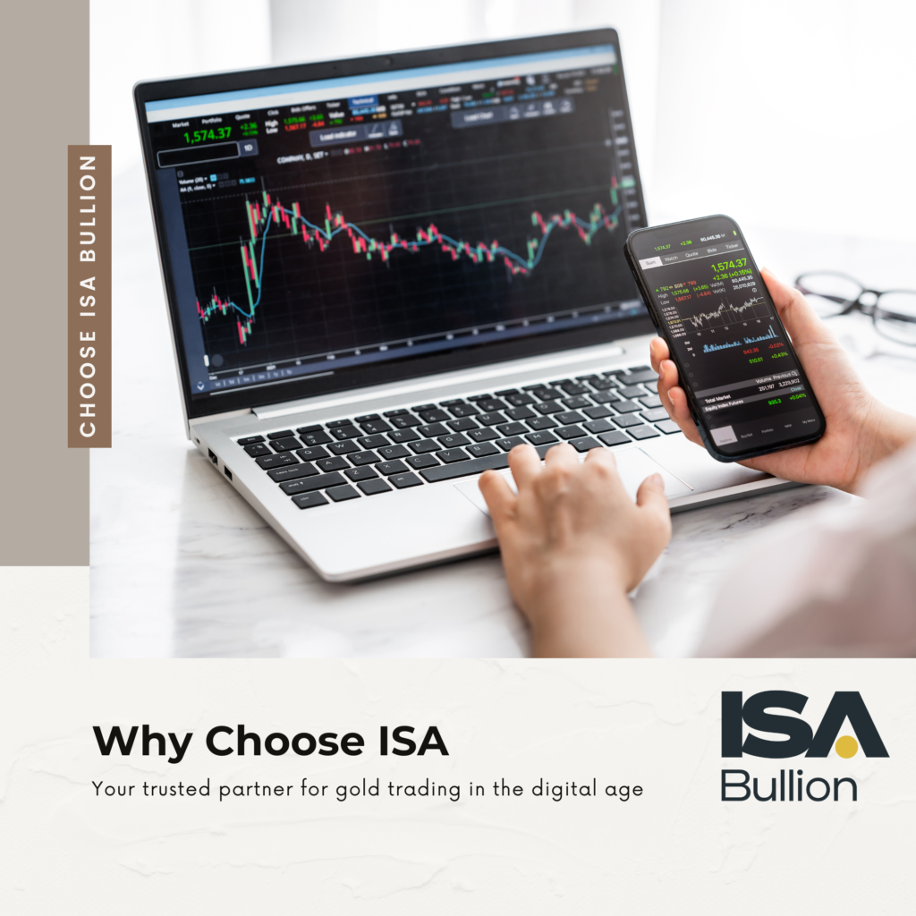 ISA Bullion Mobile App for AI Gold Trading Online