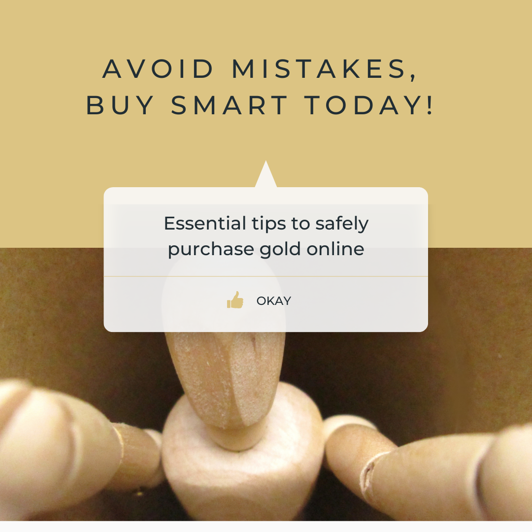 Essential tips for safely purchasing gold online – Avoid mistakes and buy smart with expert gold trading insights.